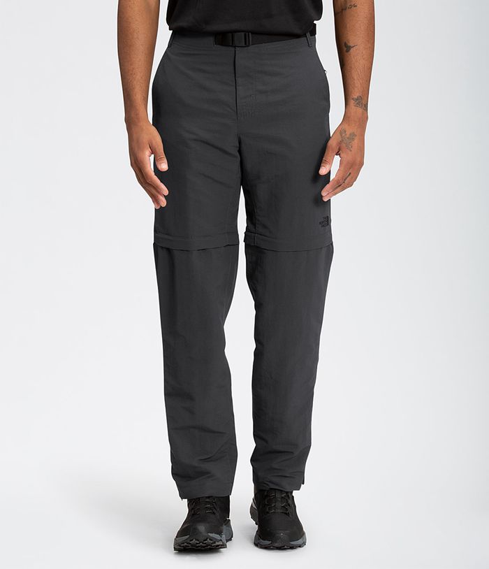 Pantalones The North Face Hombre Paramount Trail Convertible - Colombia SQHPEX351 - Gris Oscuro